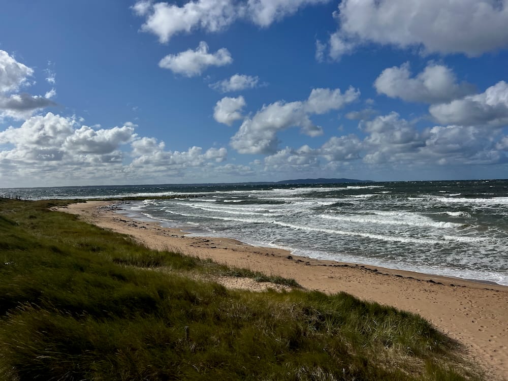 Bjärehalvön - Vejbystrands strand